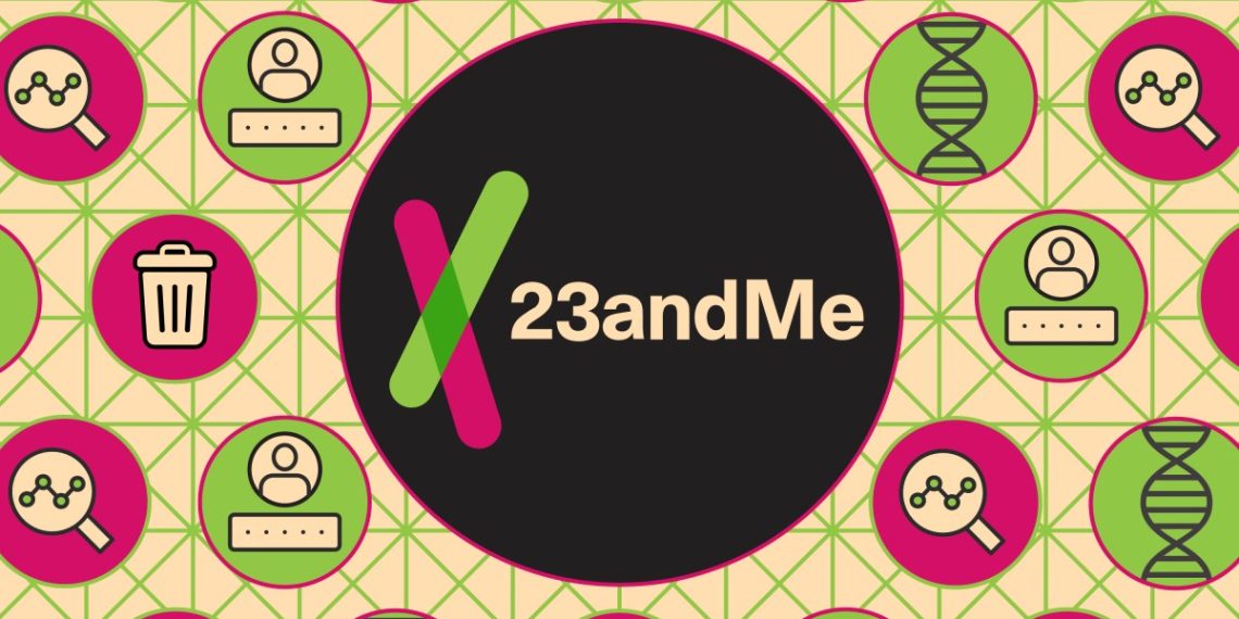 The right way to delete 23andme information