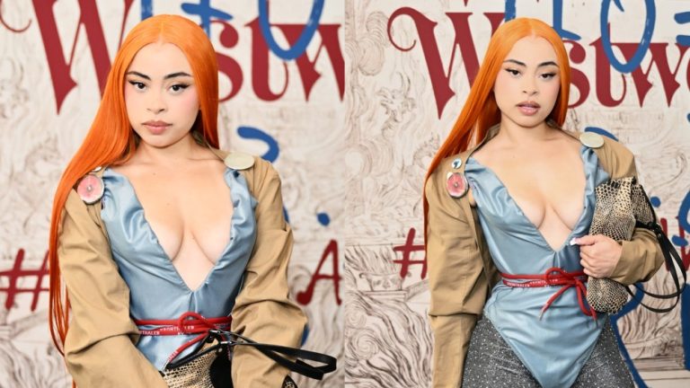 Ice Spice Goes Retro at Vivienne Westwood Fall 2025 Paris Trend Present