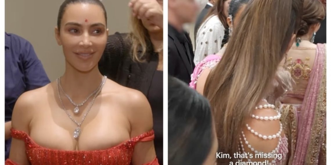 On The Kardashians new episode, Kim Kardashian has a meltdown over misplaced diamond at Ambani wedding ceremony | Internet Sequence
