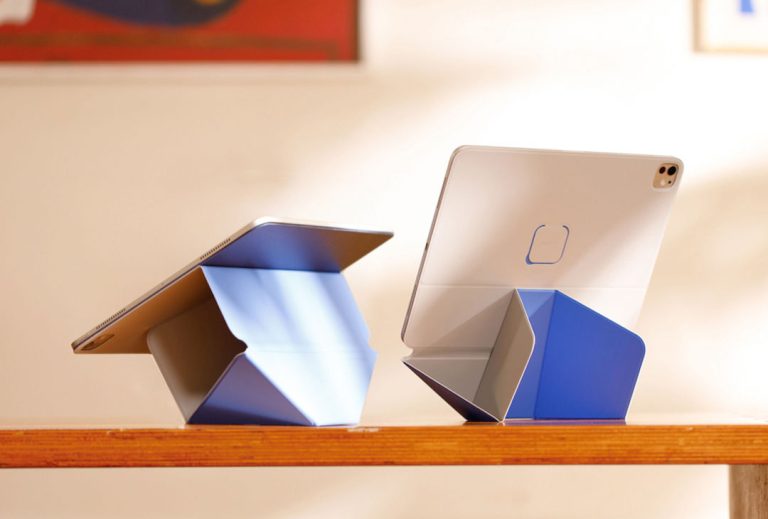 Folio impressed by origami turns iPad into floating workspaces with a number of angles-20+ modes