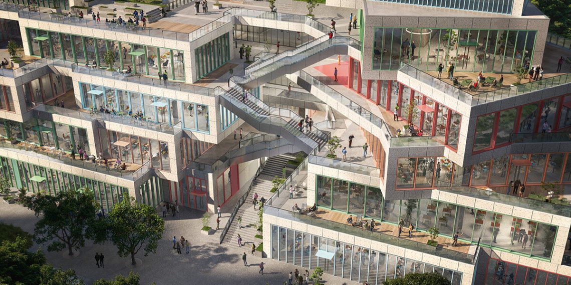 MVRDV shapes Chengdu’s “Lula Mild Mall”, whereas altering the stack of packing containers