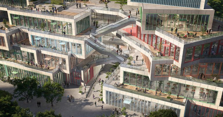 MVRDV shapes Chengdu’s “Lula Mild Mall”, whereas altering the stack of packing containers