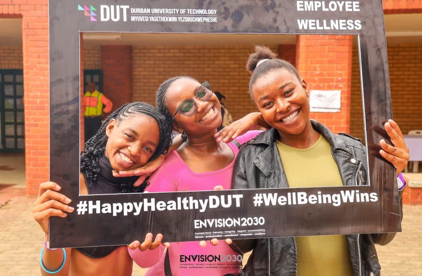 DUT COMMITS TO PROMOTING A HEALTHY EATING LIFESTYLE