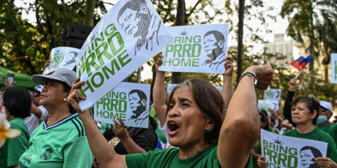 Polarized opinion: the arrest of Duterte