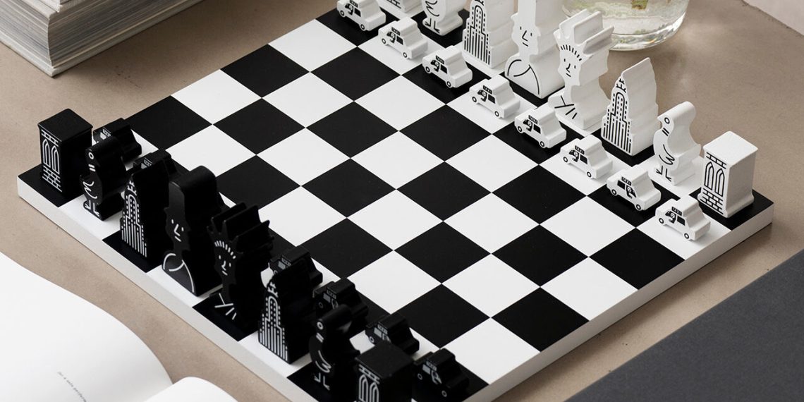 Printworks enters the chess set for New Yorker Centennial