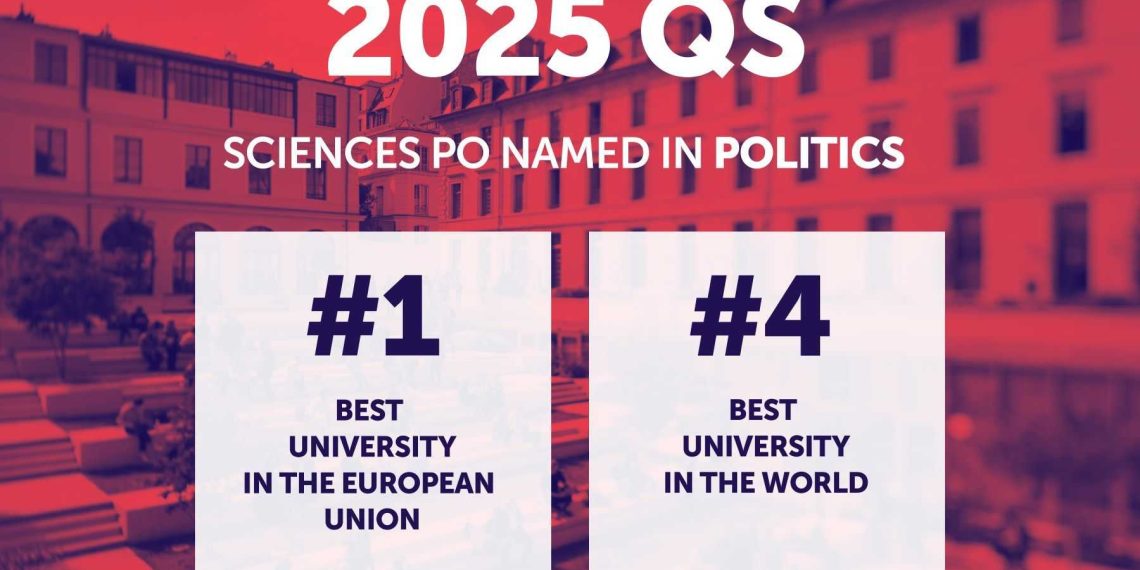 2025 QS rating: Sciences are raping the perfect college within the European Union in ‘Politics’