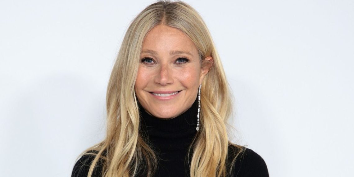 We’re purchasing belted wrap cardigans like Gwyneth Paltrow’s this spring