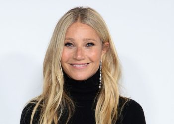 We’re purchasing belted wrap cardigans like Gwyneth Paltrow’s this spring