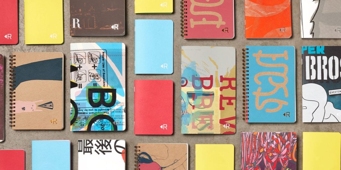 Resketch Upcycles incorrect fingerprints and undesirable paper in recovered notebooks – Colossal