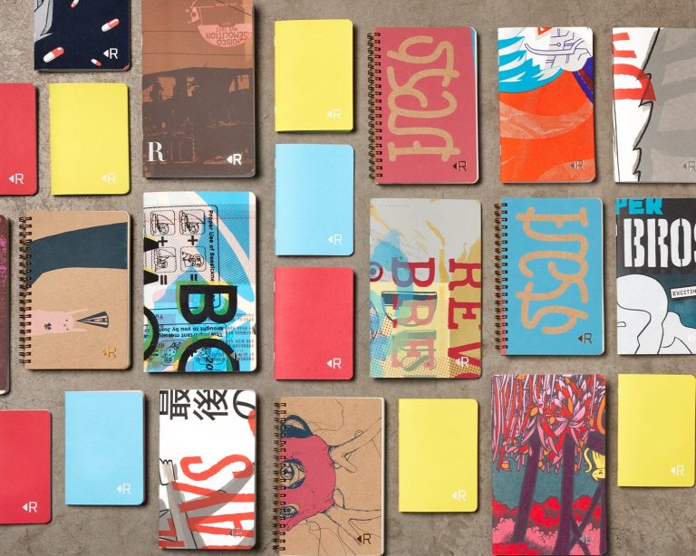 Resketch Upcycles incorrect fingerprints and undesirable paper in recovered notebooks – Colossal