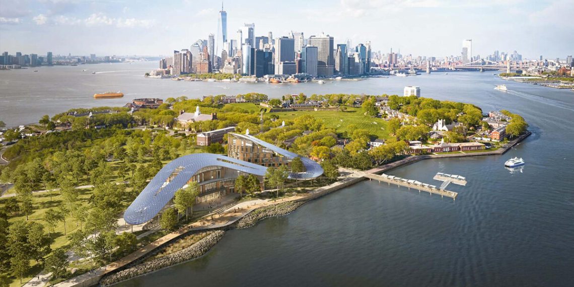 SOP updates design for the climatic exchanger laboratory on the island of governors in New York