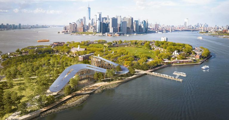 SOP updates design for the climatic exchanger laboratory on the island of governors in New York