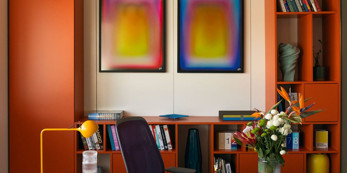 Throughout the new Ergonomic Workplace of Tegeta Advertising and marketing in Tbilisi