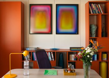 Throughout the new Ergonomic Workplace of Tegeta Advertising and marketing in Tbilisi