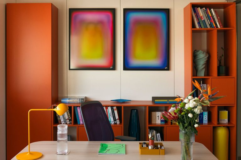 Throughout the new Ergonomic Workplace of Tegeta Advertising and marketing in Tbilisi