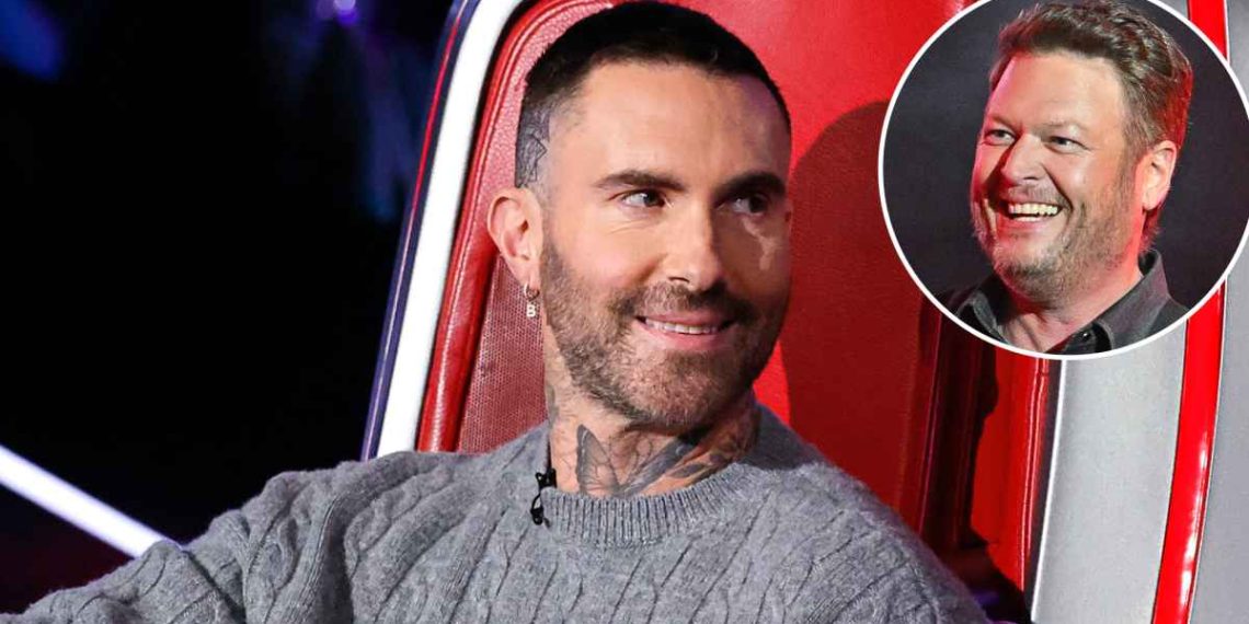 The Voice’s Adam Levine Calls Out ‘Silly’ Blake Shelton