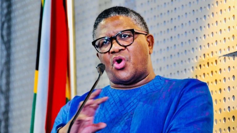 Mblaula accuses of racial inequality in world politics.