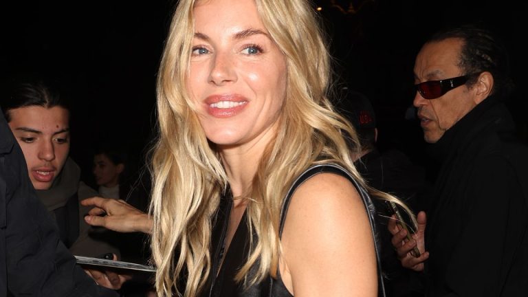 Sienna Miller simply styled a leather-based vest with the white jean fashion set to development massive time in summer time 2025