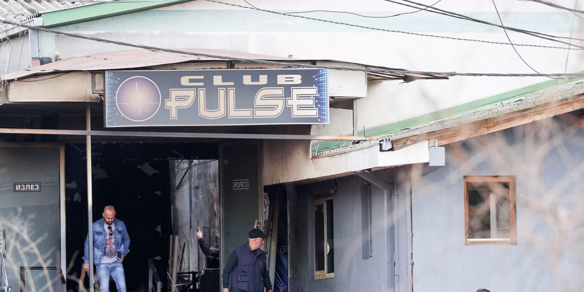 Video displaying how the hearth started in Boliche of the tragedy in Macedonia del Norte