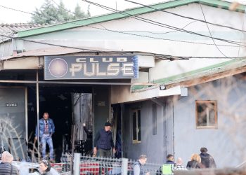 Video displaying how the hearth started in Boliche of the tragedy in Macedonia del Norte