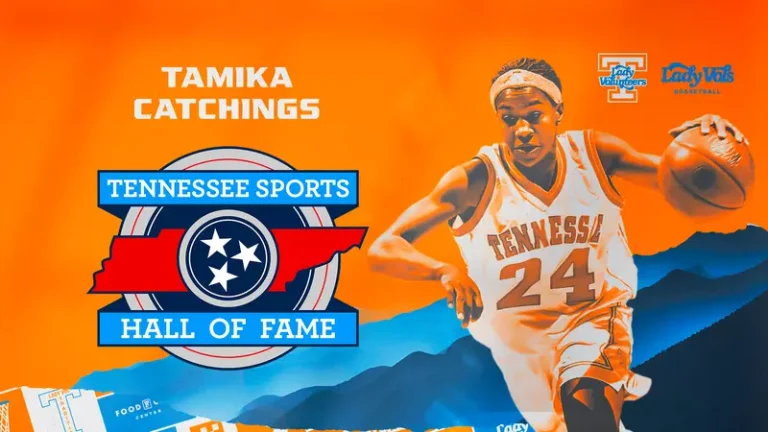 Catchings turned to Tennessee sports activities famend room