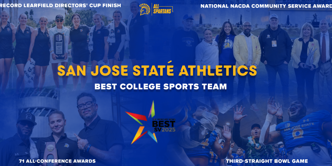 Sjsu known as Finest Faculty Sports activities Workforce for the second consecutive 12 months by Mercury Information – Sjsu Athletics – the official athletics web site