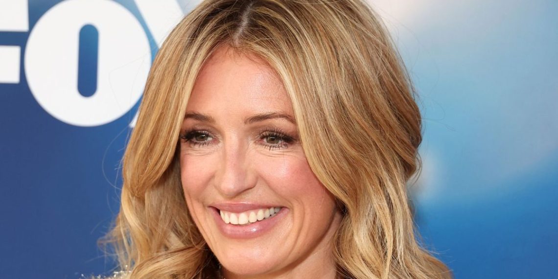 Cat Deeley’s sleeveless blazer gown is the delicate spring piece each wardrobe wants