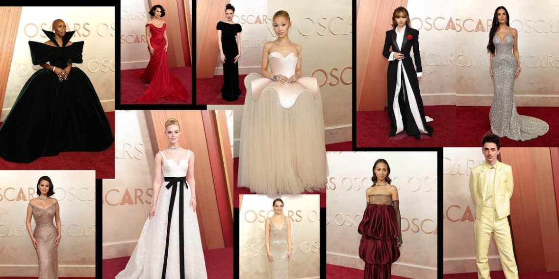 Each Superstar Crimson Carpet Have a look at the 2025 Oscars