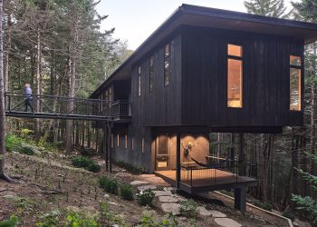 Cantilevera cedar packing containers type the crest of the architects of the altura