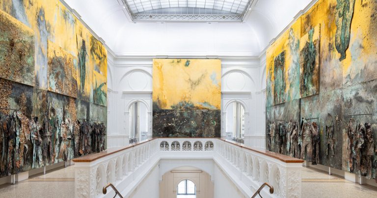 Anselm Kiefer’s huge installations take over the steedelijk and van Gogh museums from Amsterdam
