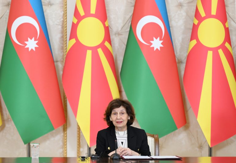 Azerbaijan could be very lively in worldwide relations – President of North Macedonia