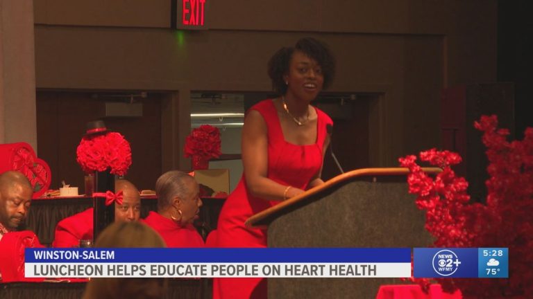 Pink H.E.A.R.R.T luncheon helps educate folks about coronary heart well being – WFMYNews2.com