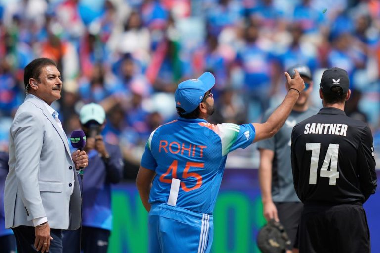 New Zealand Bats first in Trophia Champions Remaining in opposition to India
