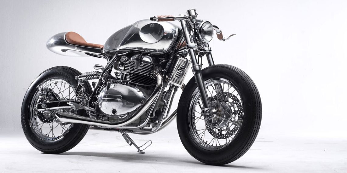 Bandit9 Handcrafts Arthur II, a sculptural-liquid bike