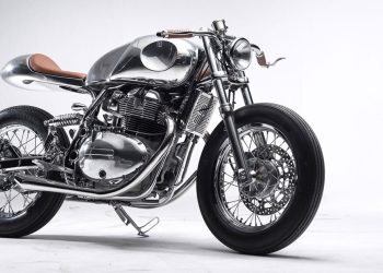 Bandit9 Handcrafts Arthur II, a sculptural-liquid bike