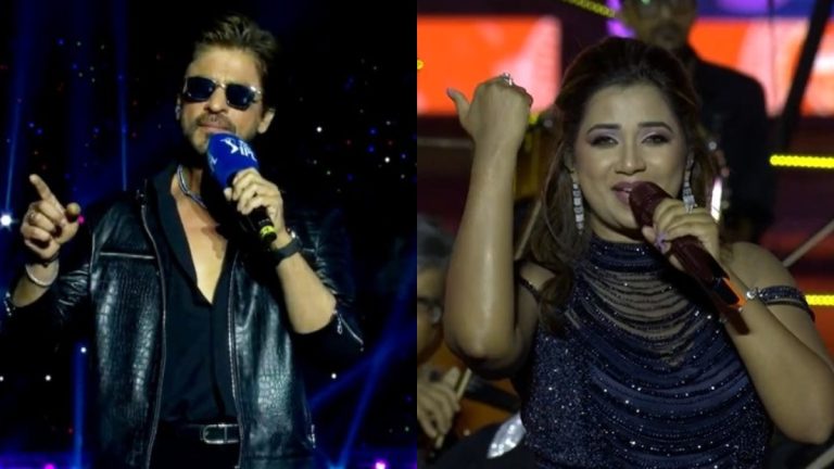 Shah Rukh Khan, Shreya Ghoshal, Disha Patani dazzle at IPL 2025 opening ceremony in Eden Gardens