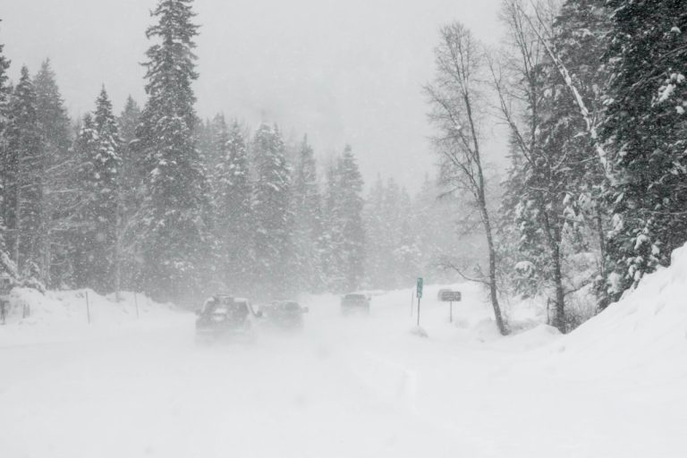 Winter climate journey advisory in impact