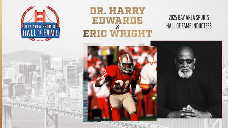 Eric Wright, Dr. Harry Edwards introduced that Bay Space Sports activities Corridor of Fame Class 2025