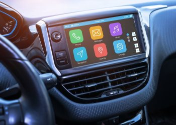 Are the infotain screens for autos for the pile of particles?