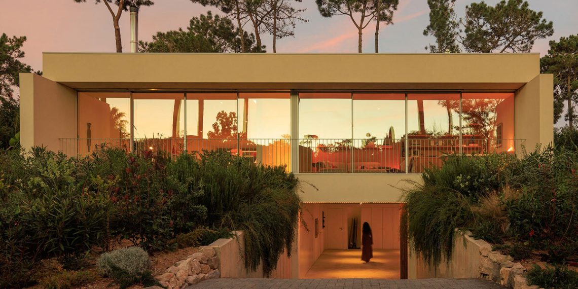 4 plane composes calm Home by Araja Studio in Portugal