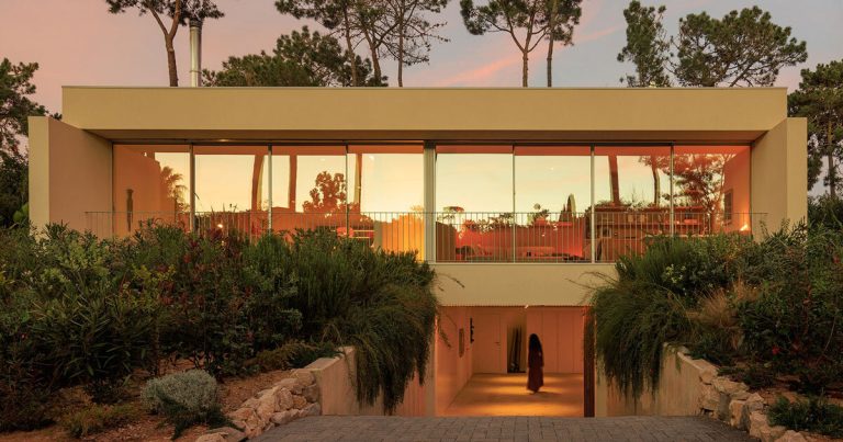4 plane composes calm Home by Araja Studio in Portugal