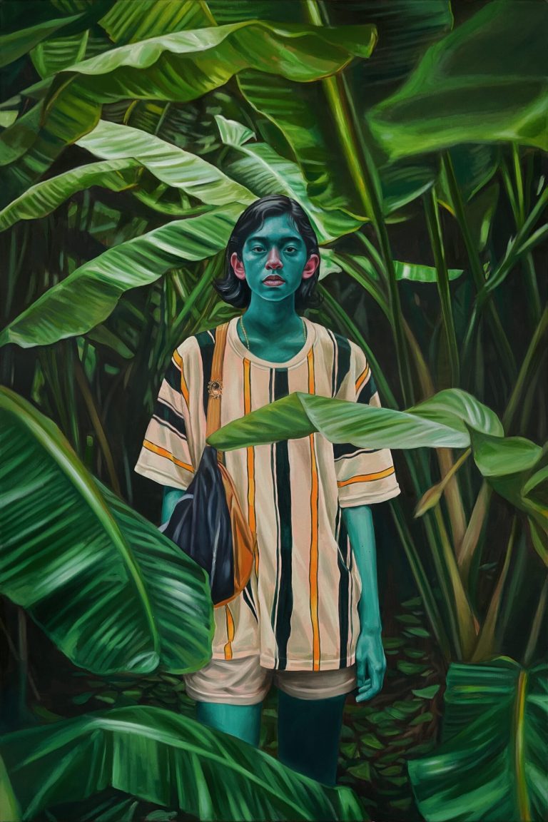 The inhabitants of a fictitious world seek for understanding within the vibrant work of Damien Cifelli – Colossal