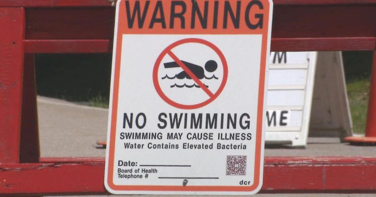 Public well being officers shut stretch of coast in Lengthy Seashore after over 10,500 gallon sewage spill