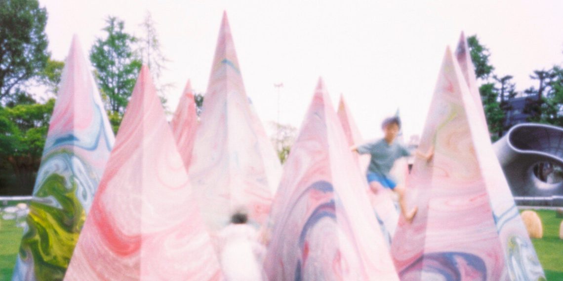 Colours spin on the peaks Suzuko Yamada marble architects from Tokyo marble