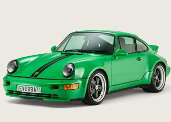 Transformed Porsche 911 of Everrati comes with the electrical motor