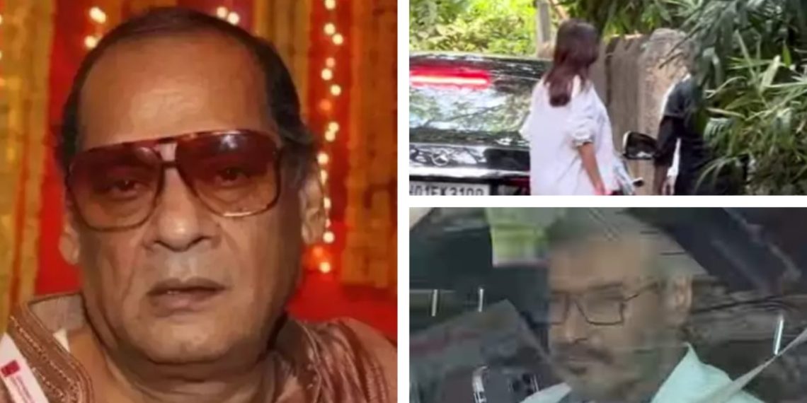 Deb Mukherjee passes away: Kiara Advani, Ajay Devgn go to mourning son Ayan Mukerji, pay their last respects | Bollywood