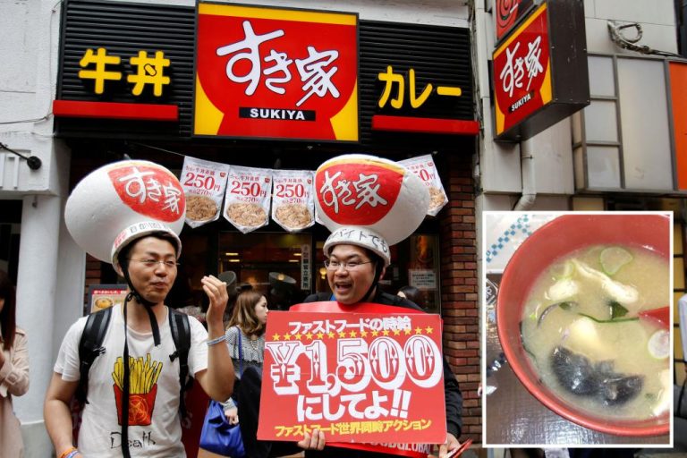Japanese fast-food chain Sukiya quickly closes resulting from rat, bug contamination