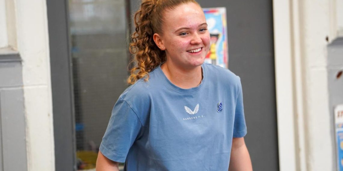 Rangers Girls starlet conjures up main faculty pupils to steer wholesome way of life