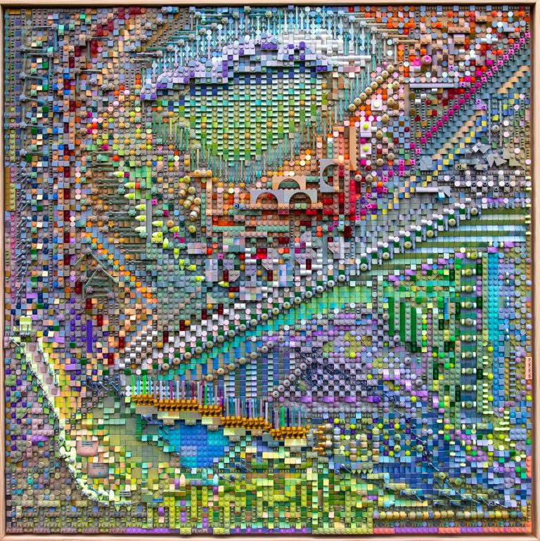 By way of LEGO compositions, Katherine Duclos motivates chaos in colours – Colossal