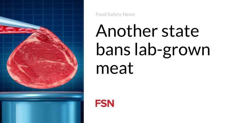 One other state bans lab-grown meat